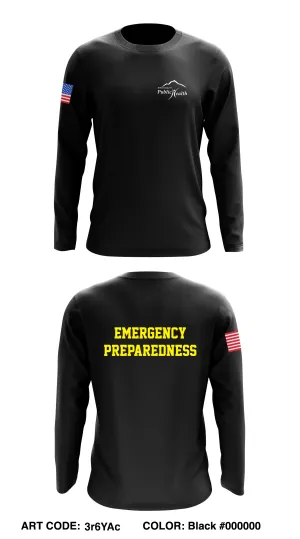 EL Paso Emergency Preparedness Response Core Men's LS Performance Tee - 3r6YAc