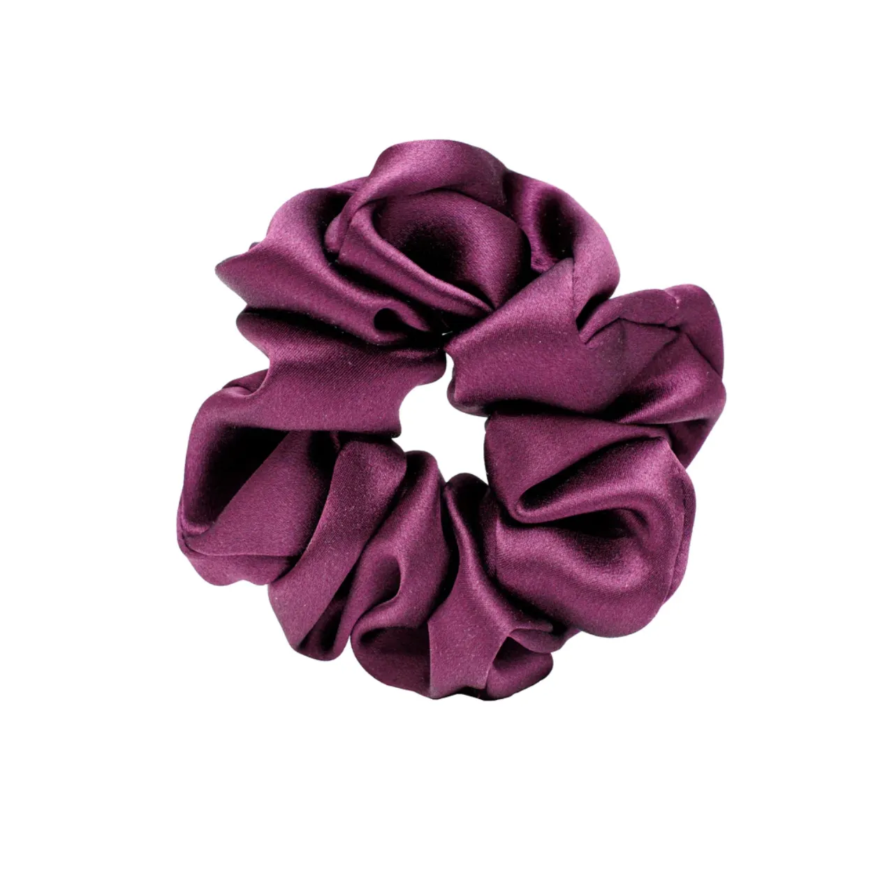 Emi Jay Sweet Dreams Silk Scrunchie in Mulberry