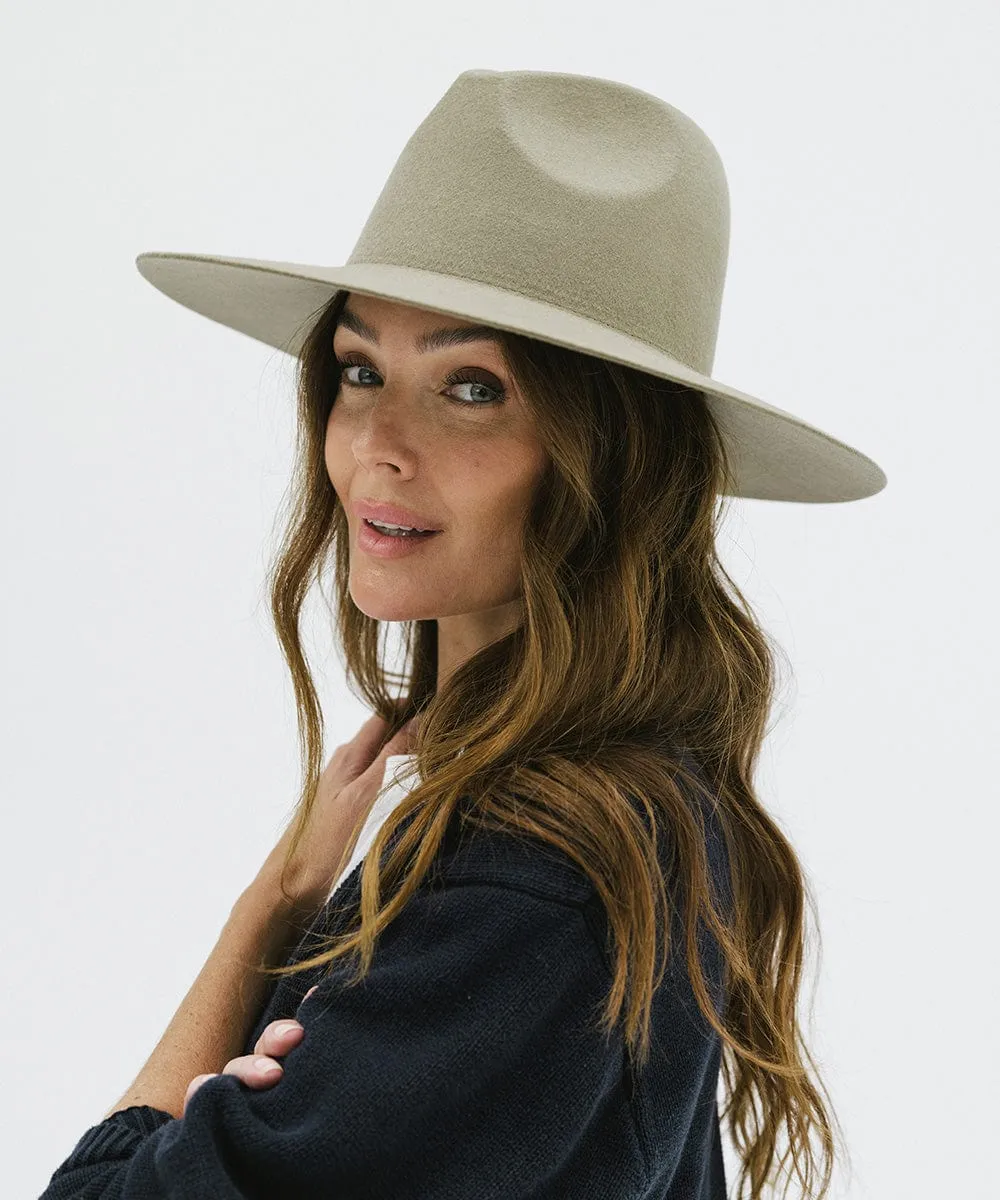 Emma Wide Brim Fedora