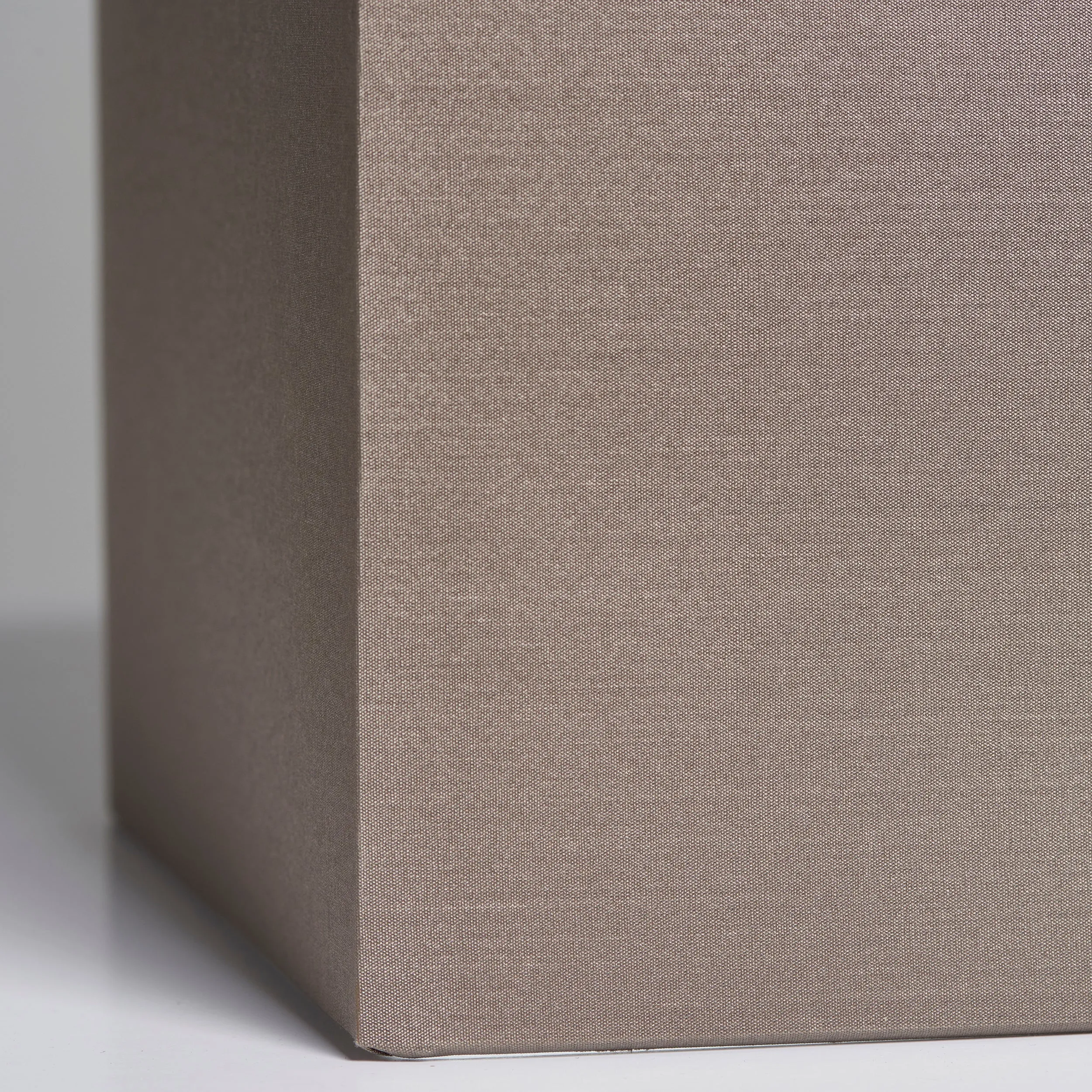 Endon 74418 Cassier 1lt Shade Taupe silk & bright nickel plate 60W E27 or B22 GLS (Required)
