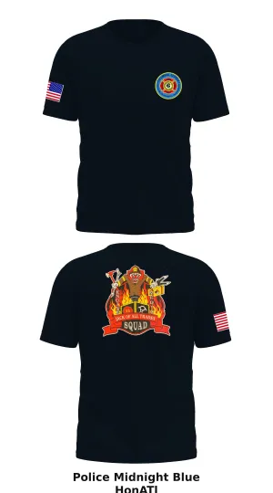 Engine 11 Store 1 Core Men's SS Performance Tee - HonATl