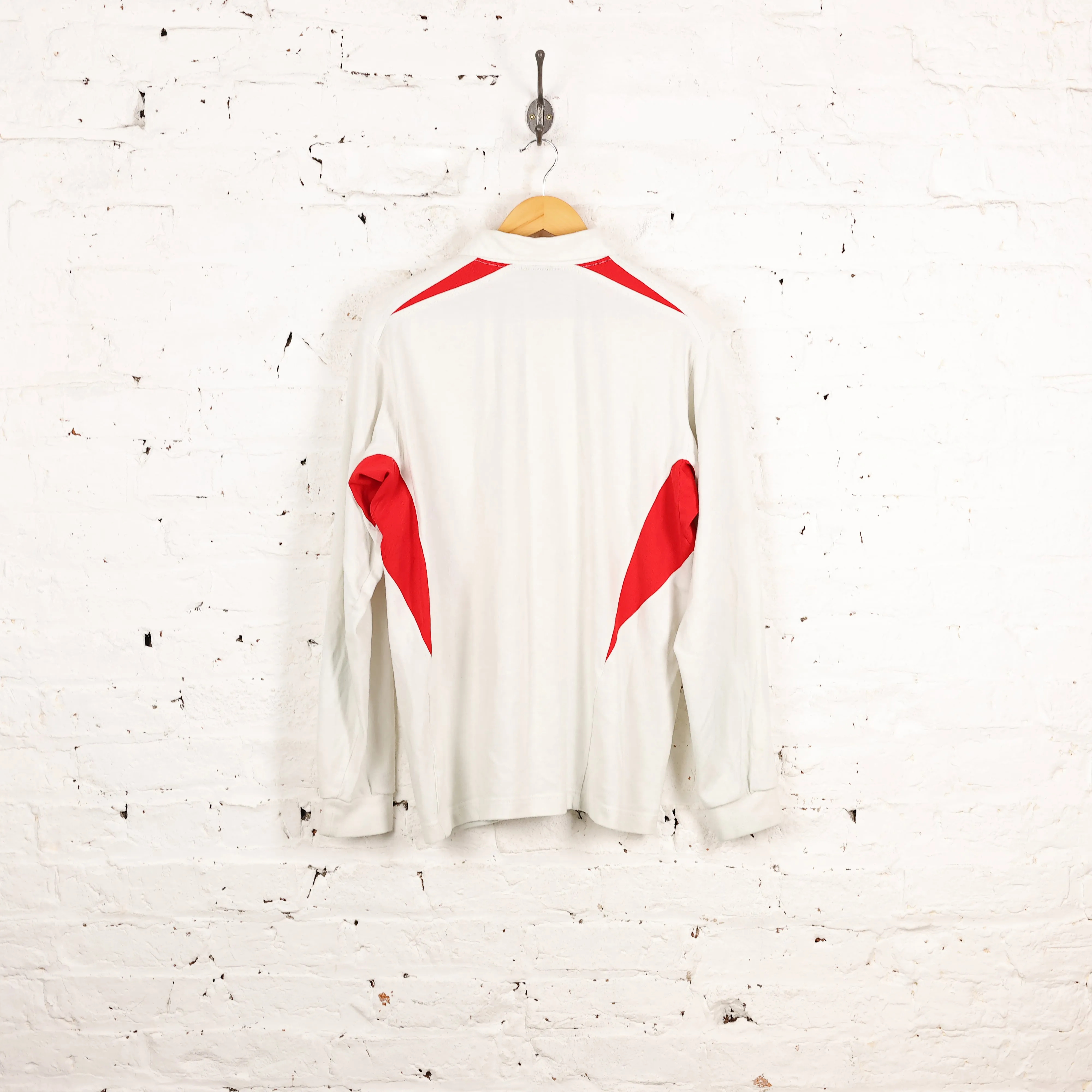 England 2003 Nike Home Rugby Shirt - White - L