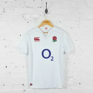 England 2012 Canterbury Rugby Shirt - White - M