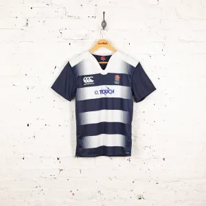 England 2016 Rugby Canterbury Touch Tour Shirt - Blue - M