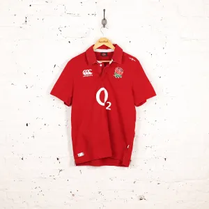 England Canterbury Away Rugby Shirt - Red - L