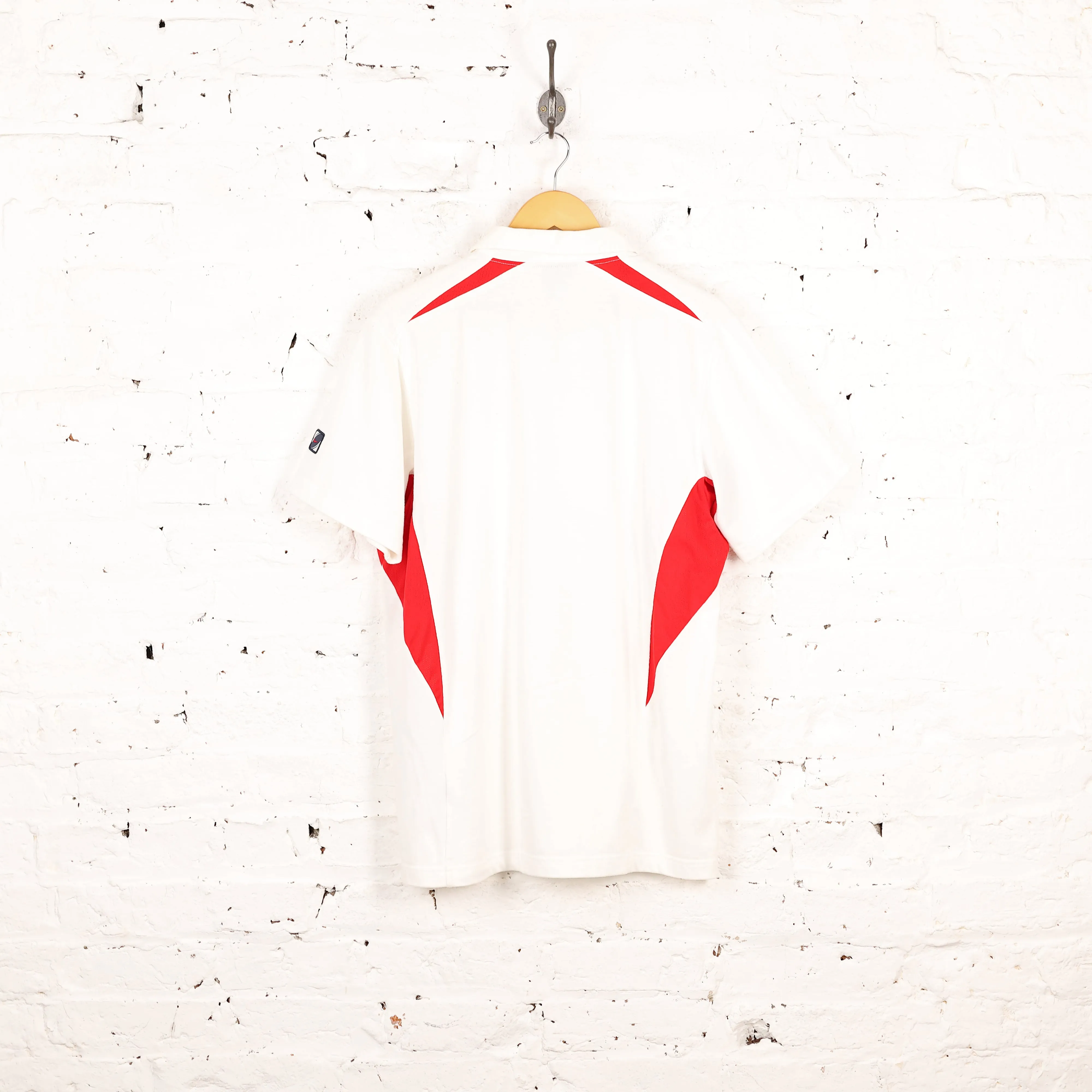England Rugby 2004 Long Sleeve Nike Home Shirt - White - L