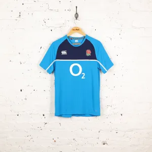 England Rugby Canterbury Training Shirt - Blue - M