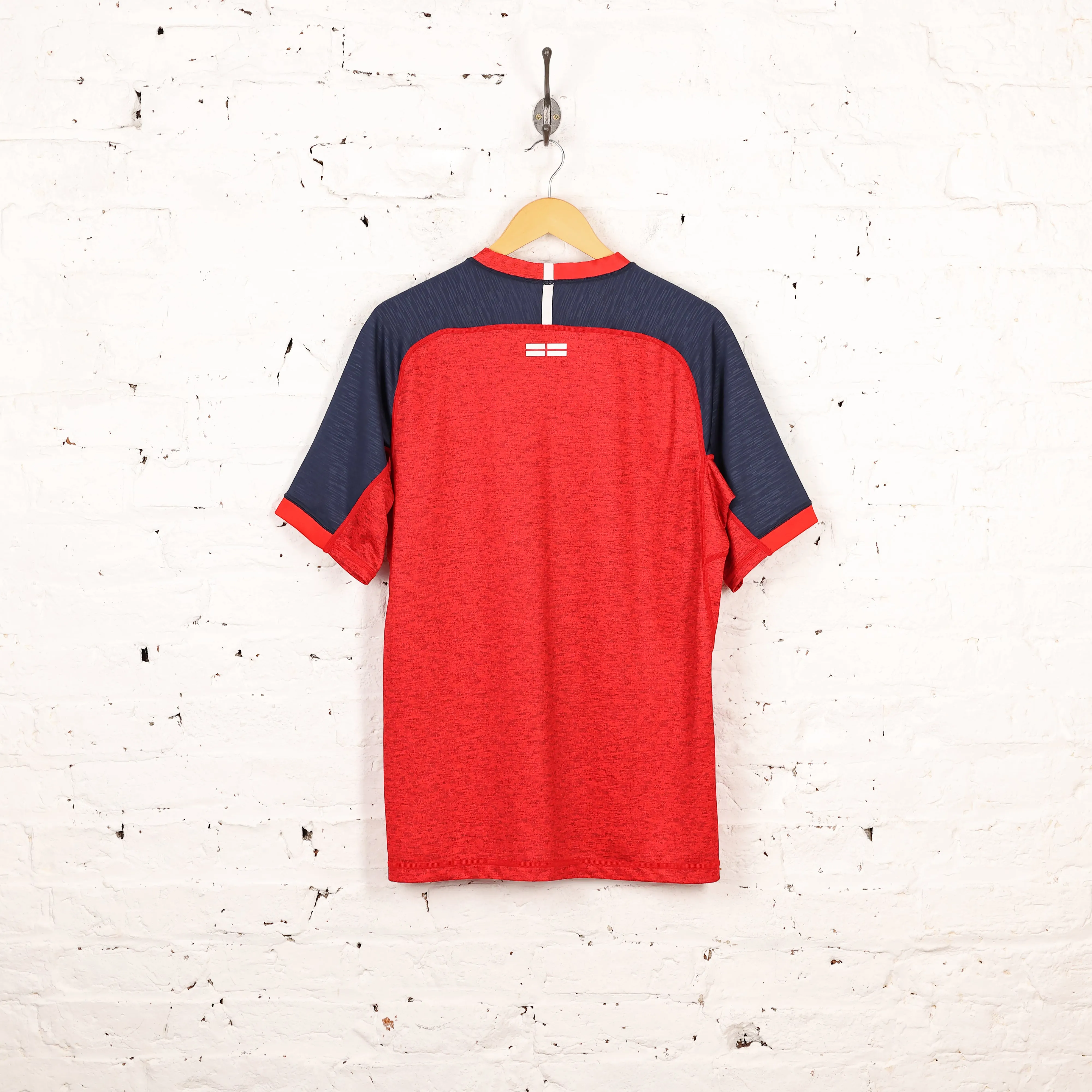 England Rugby Canterbury Training Top Shirt - Red - M