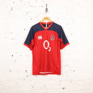 England Rugby Canterbury Training Top Shirt - Red - M
