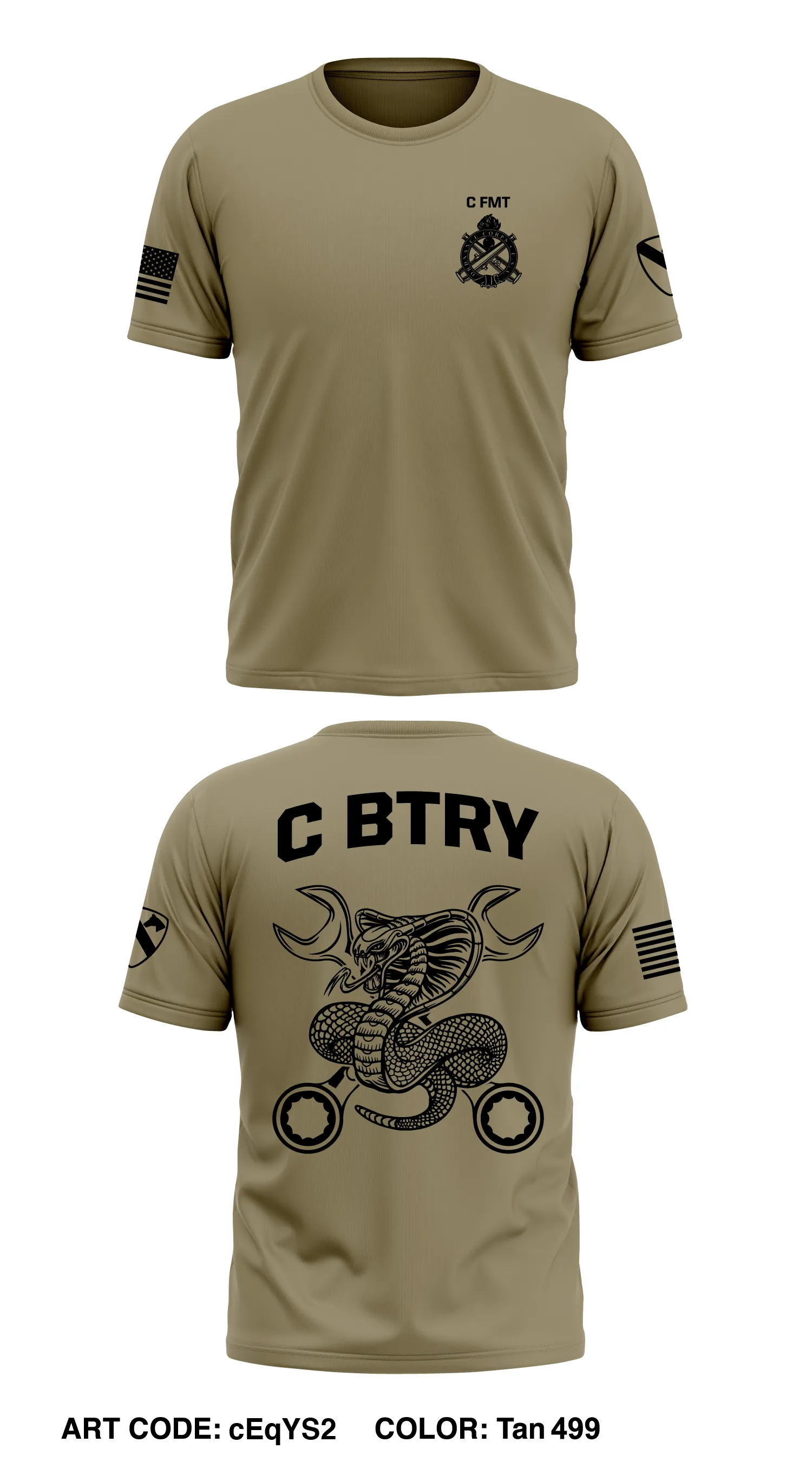 F FSC, 3-16th FA, 2ABCT 1CD Store 1 Core Men's SS Performance Tee - cEqYS2