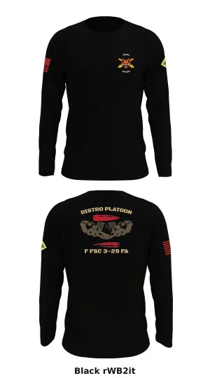 F Sfc 3-29, 4th ID  Store 1 Core Men's LS Performance Tee - rWB2it
