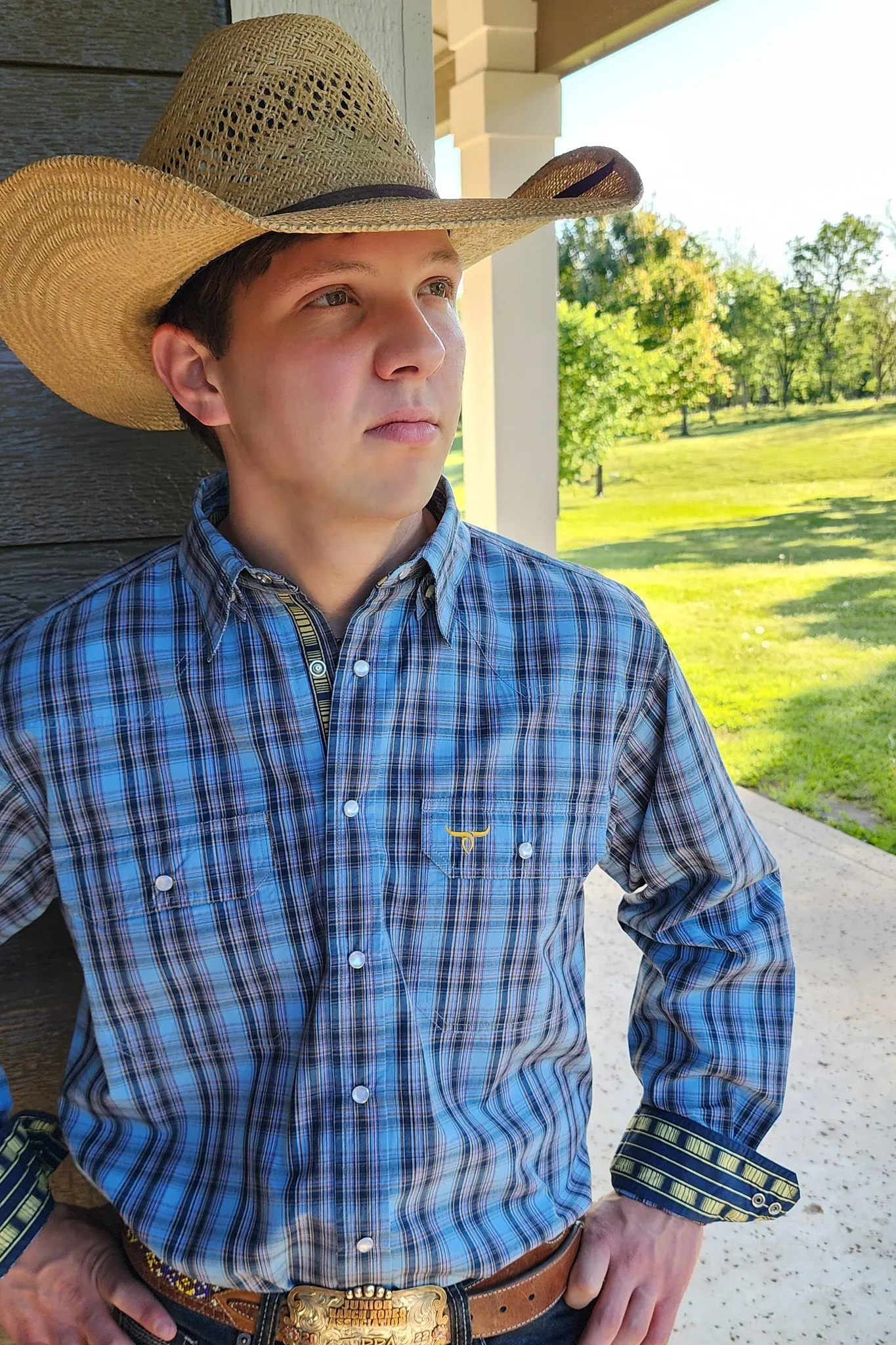 (Fall Delivery) Signature Series -  Pearl Snap Shirt - Stockade (Restock)