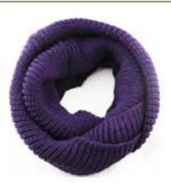 fashion winter warm Ring scarf lic Women Wool shawl Neck solid Wrap thicken Unisex Knitted scarves female pink sq306