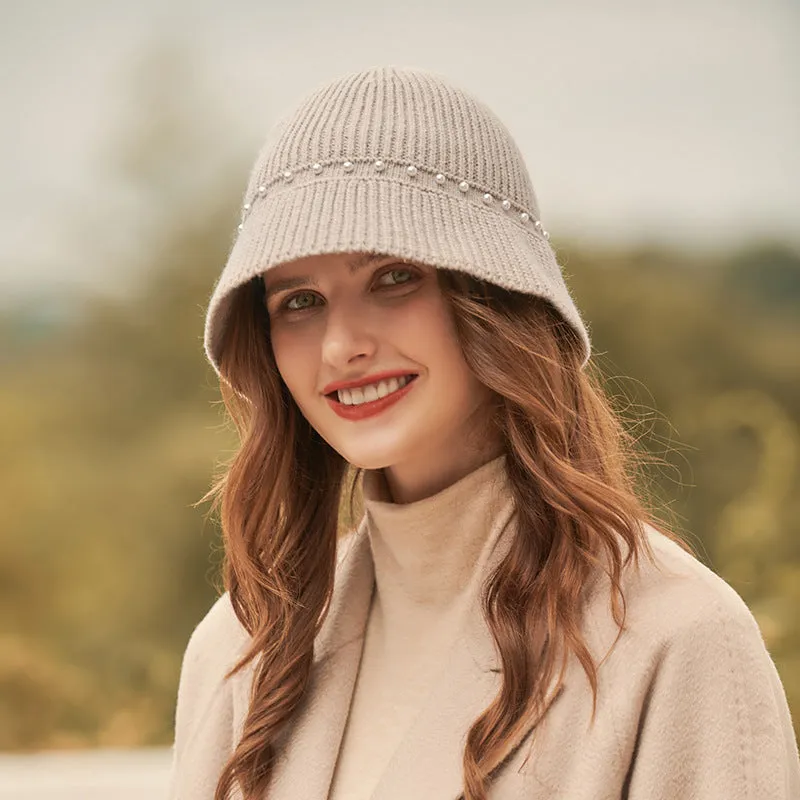 Filhot™ Knitted Cloche Hat For Autumn & Winter
