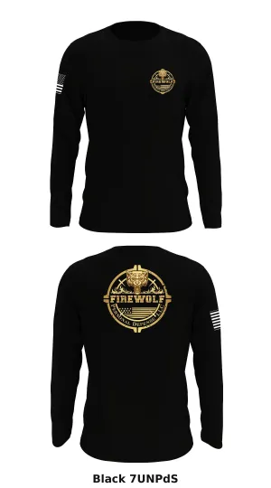 FireWolf-PD Store 1 Core Men's LS Performance Tee - 7UNPdS