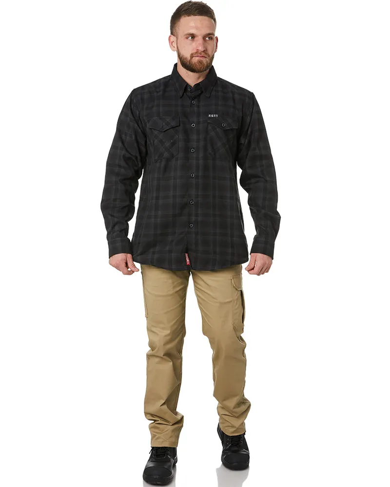 Fist Flannel - Charcoal