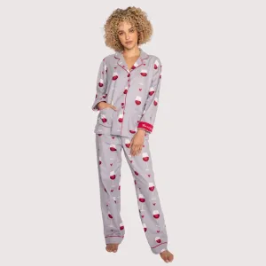 Flannel PJ Set (Grey)