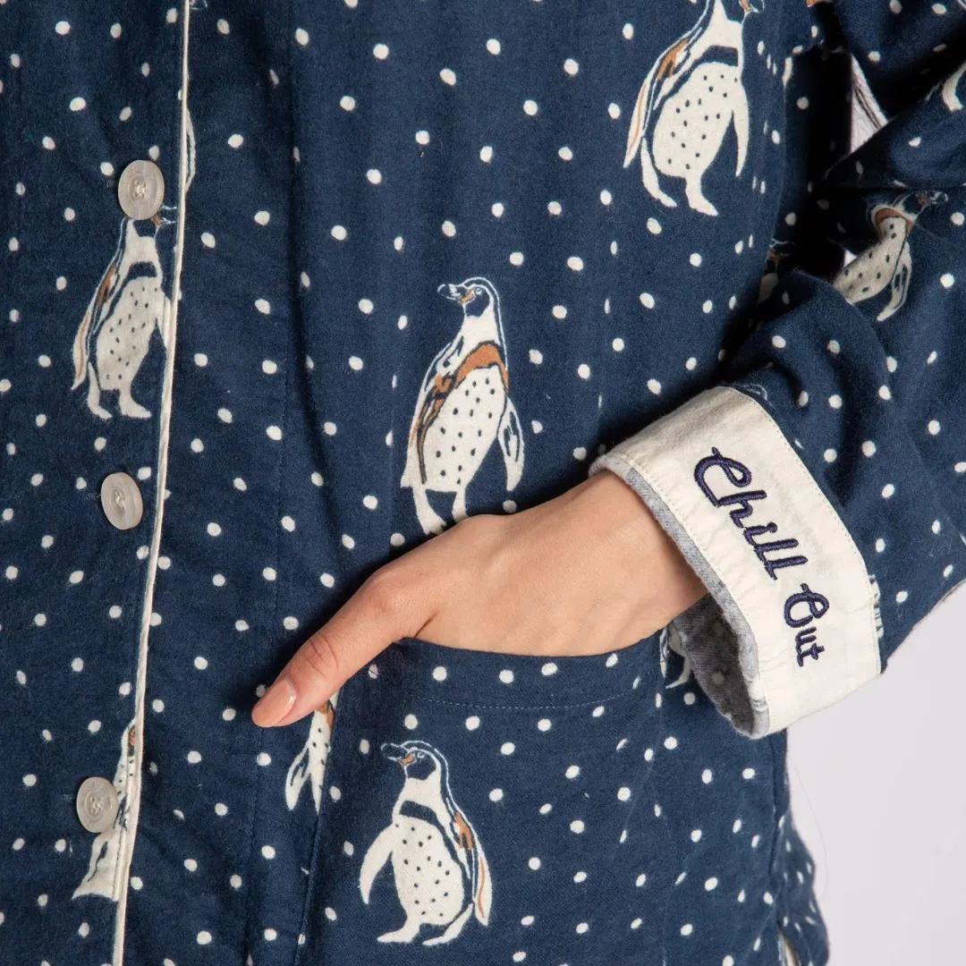 Flannel PJ Set (Night Sky)
