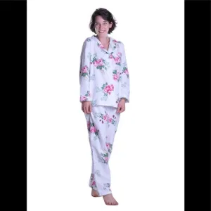 Flannel Print Pajama Set