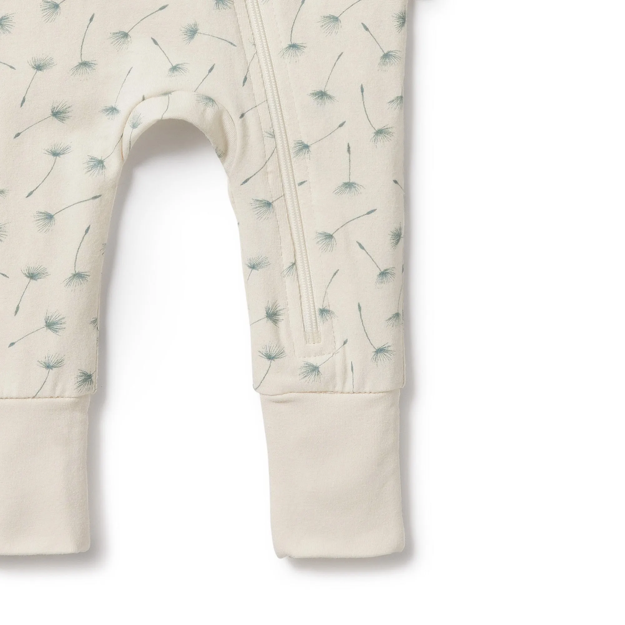 Float Away Organic Zipsuit with Feet