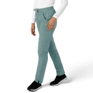 Force Essentials C51213 Straight Leg Scrub Pants Summer Blue