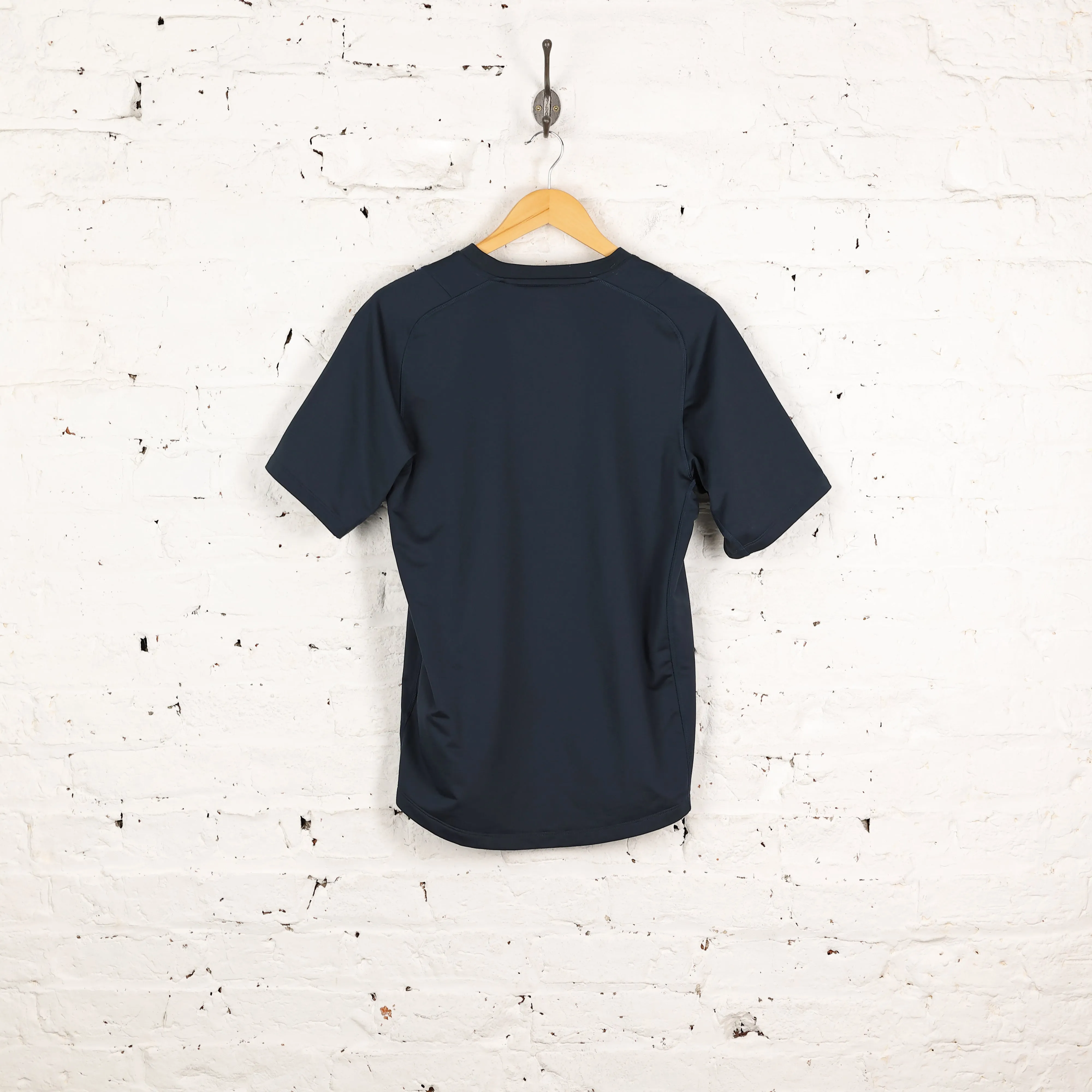 France Nike Rugby Rugby Shirt - Blue - S