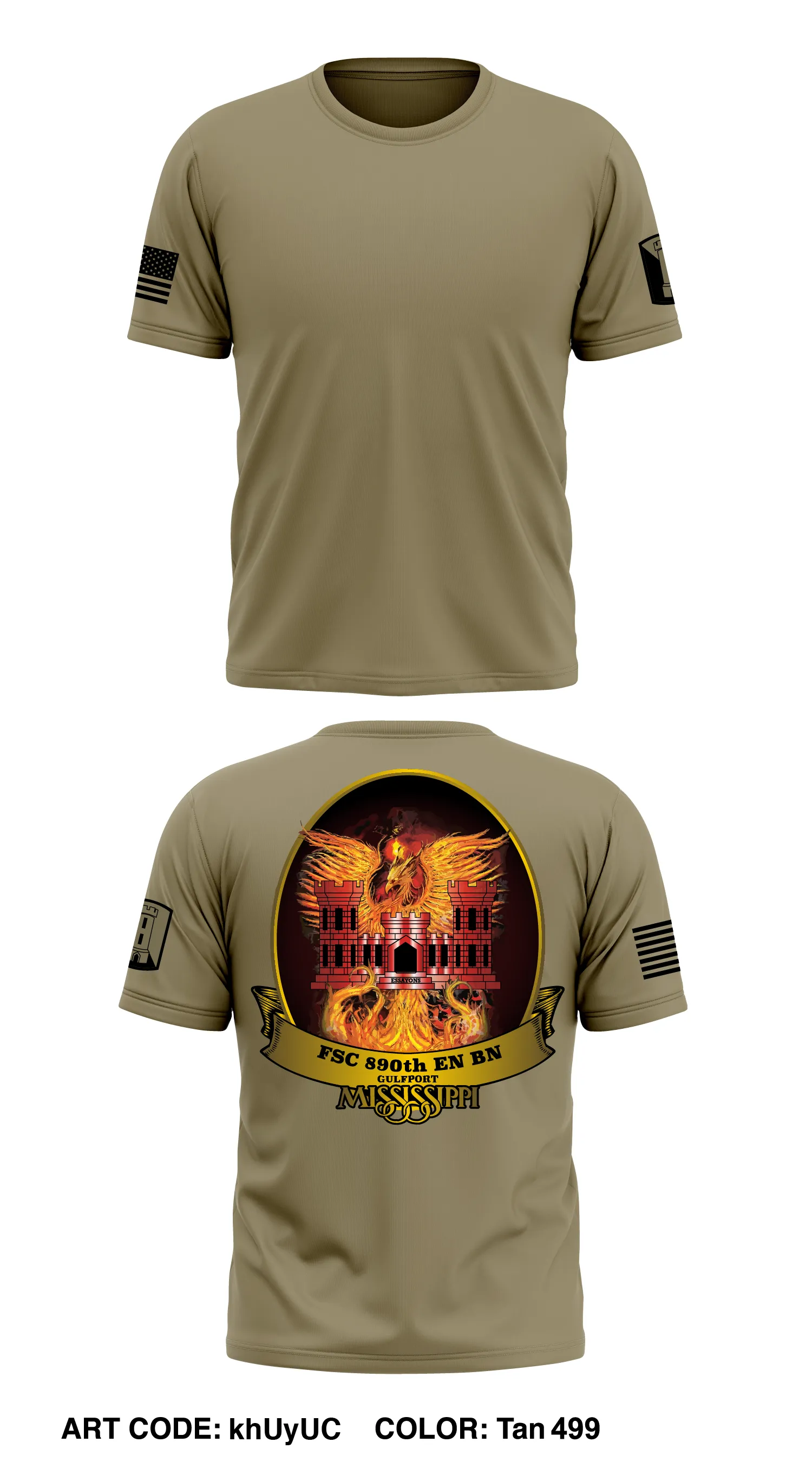 FSC 890th EN BN Store 1 Core Men's SS Performance Tee - khUyUC