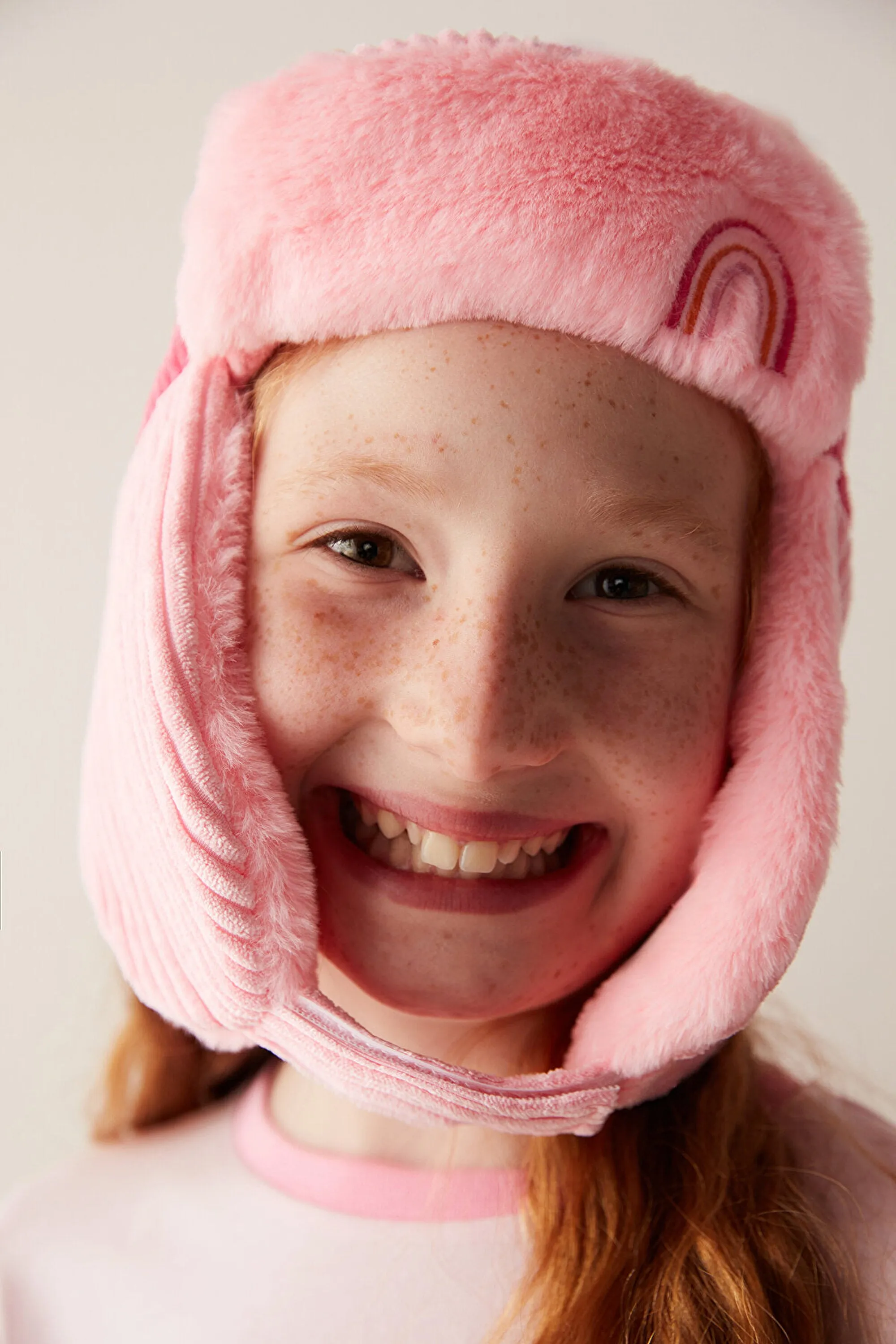 Girls Rainbow Colored Beret