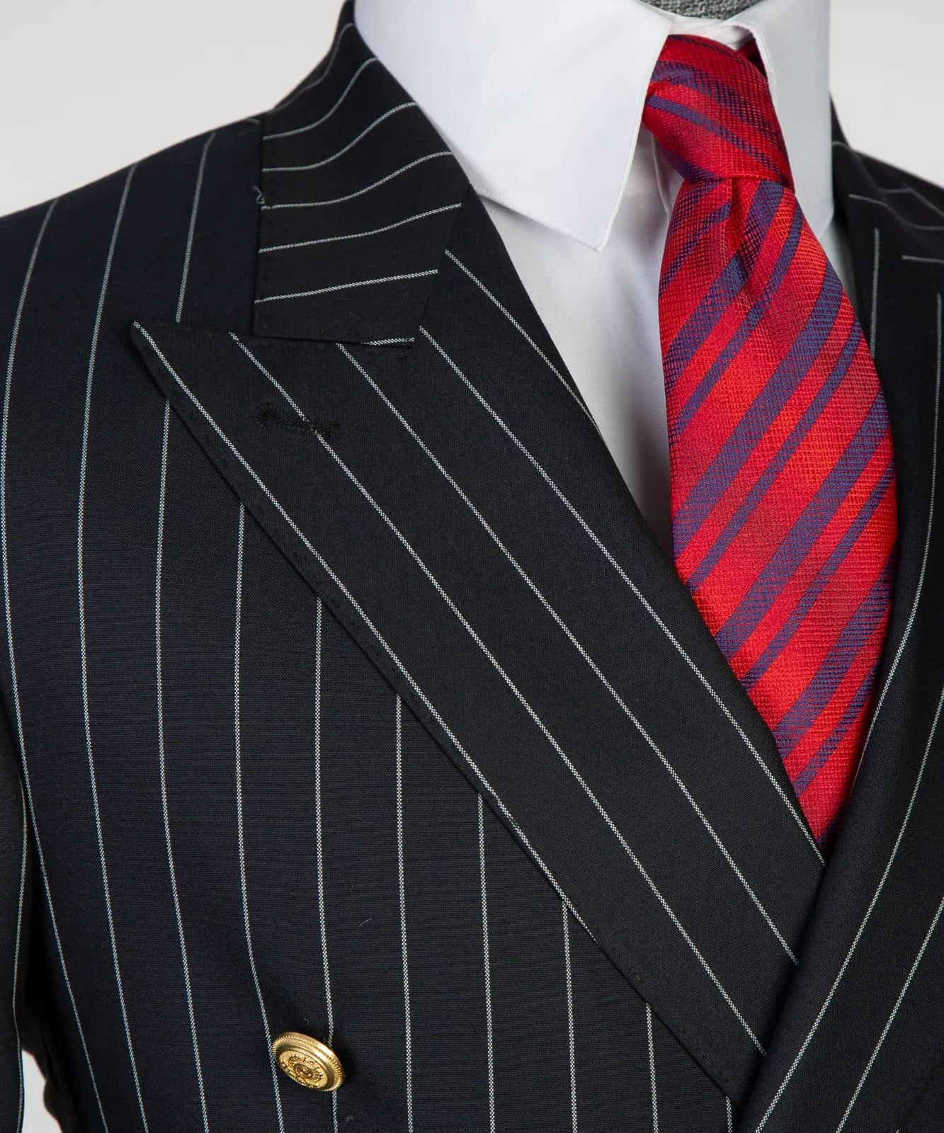 Golden Button Striped
