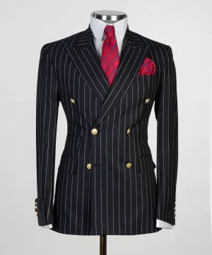 Golden Button Striped