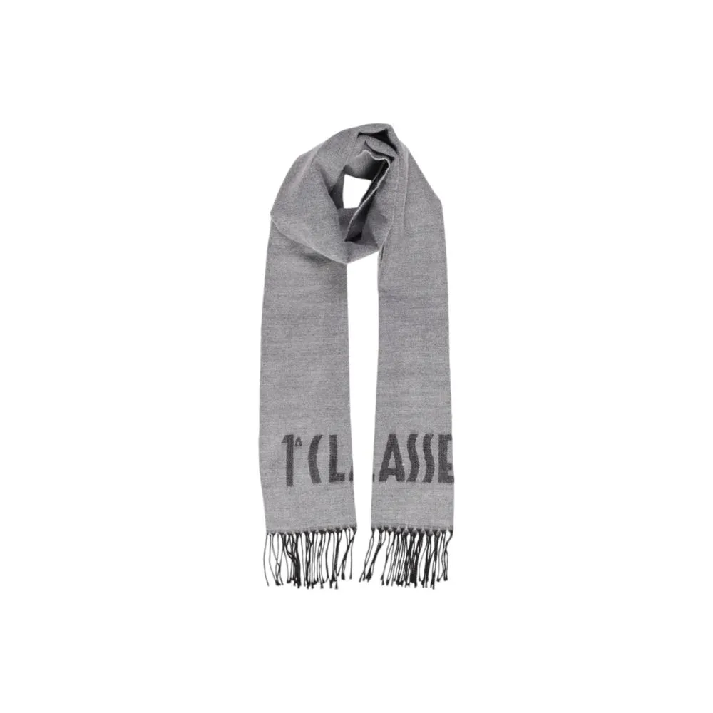 Gray Viscose Scarf