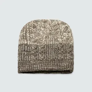 Grey Micro Knitted Beanie