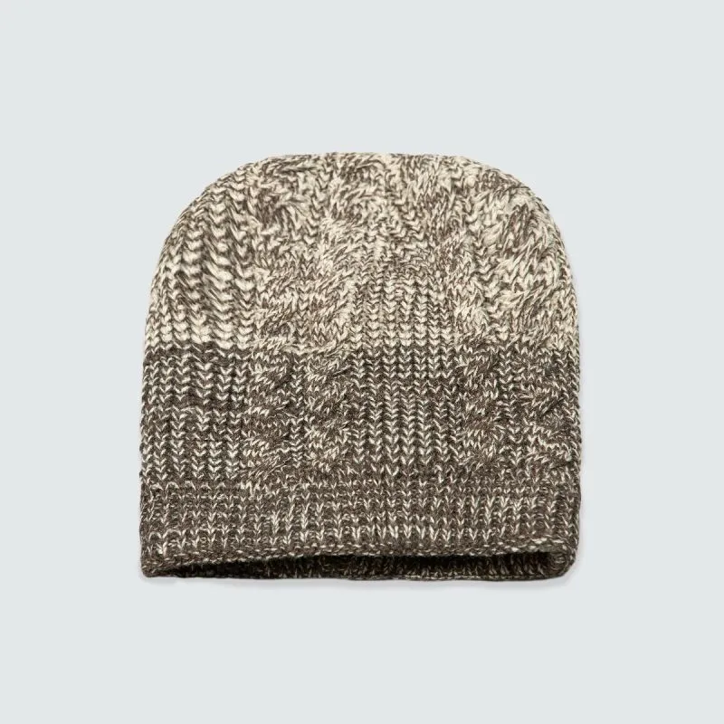 Grey Micro Knitted Beanie