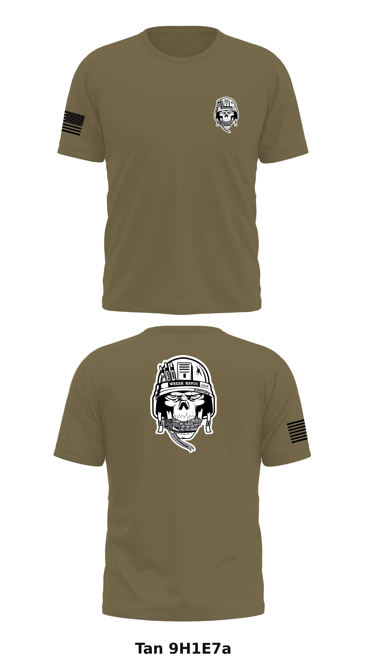 H Co, 2-237 Store 1 Core Men's SS Performance Tee - 9H1E7a