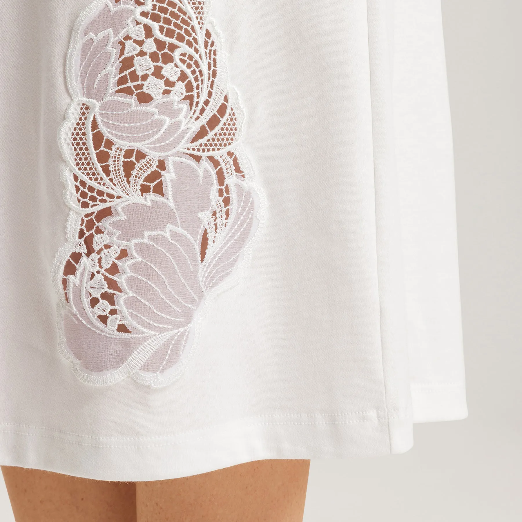 Hanro Anne Long Sleeve Chemise