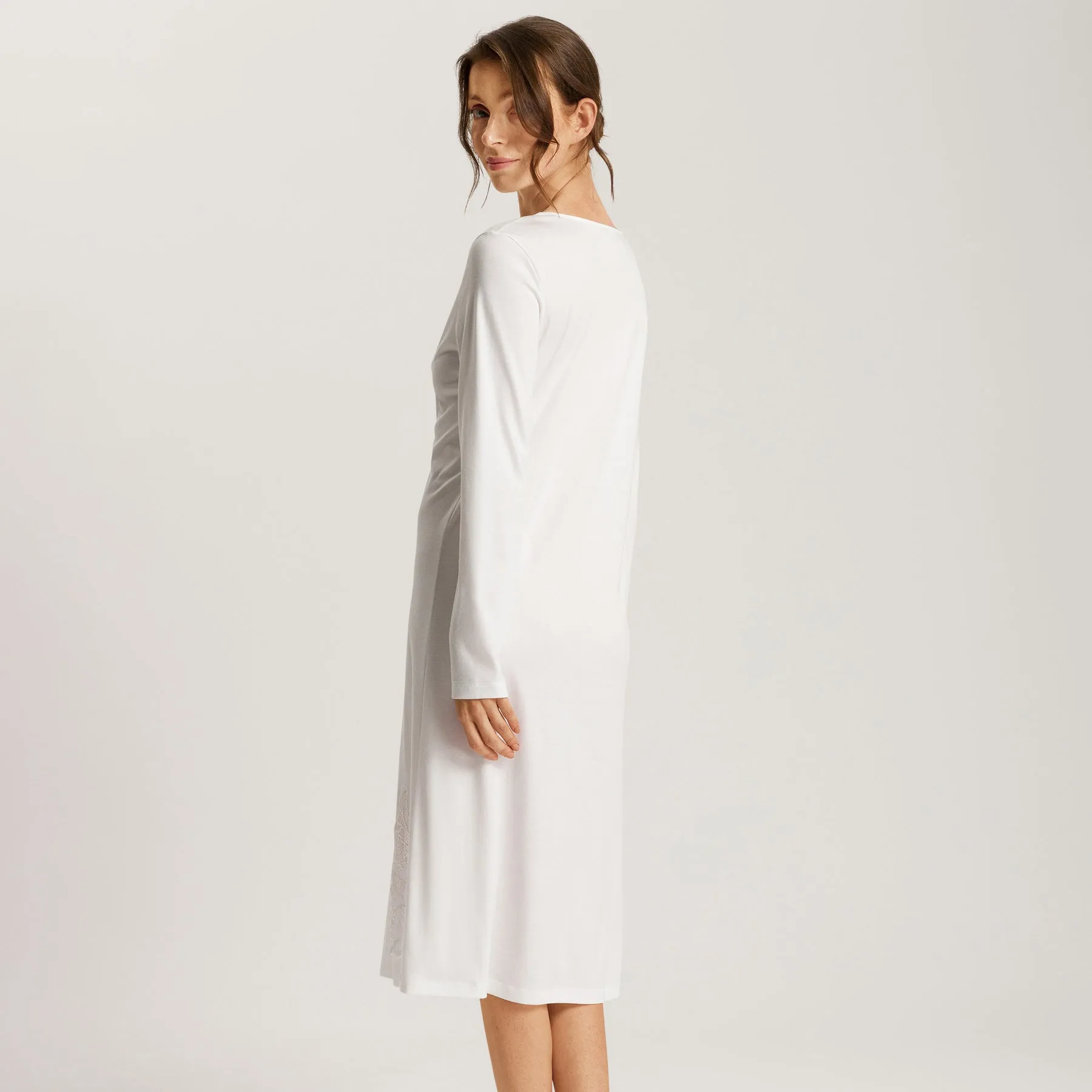 Hanro Anne Long Sleeve Chemise