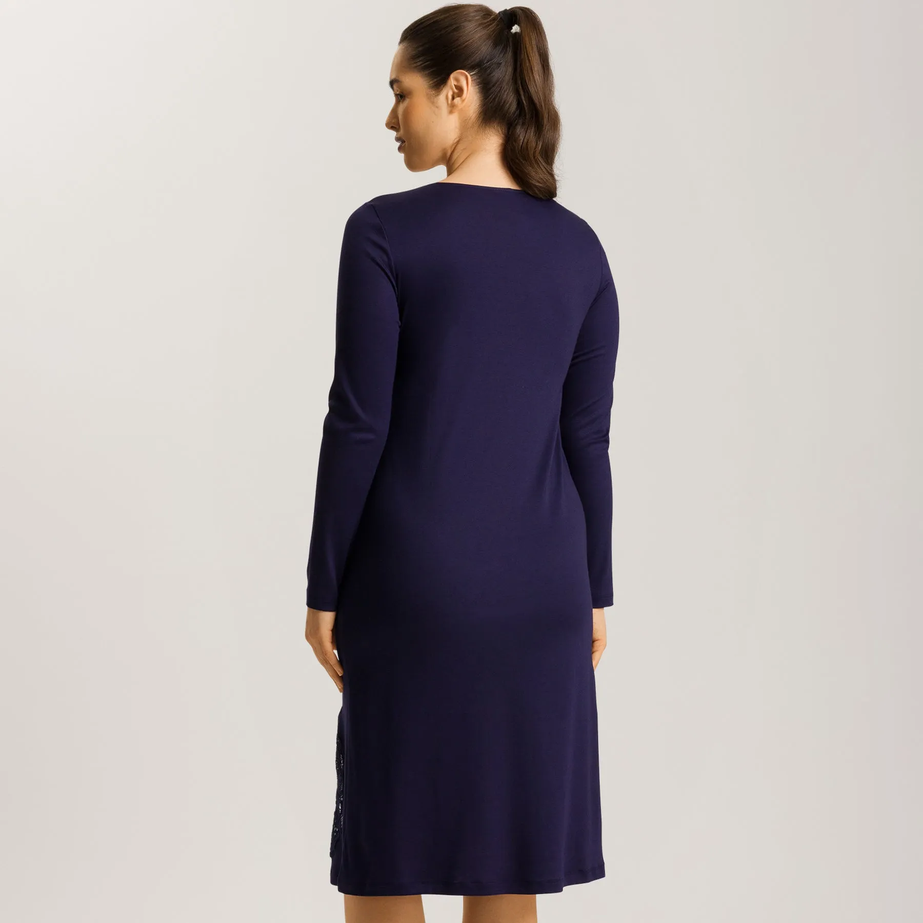 Hanro Anne Long Sleeve Chemise