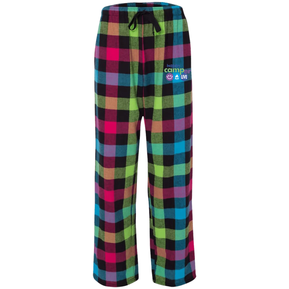 Happy Camper Live Unisex Flannel Pants