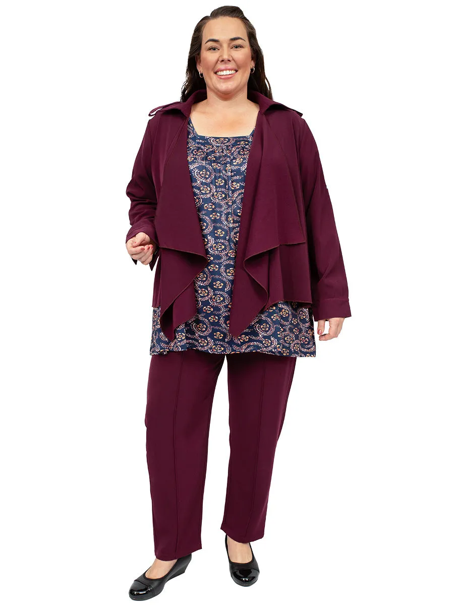Harvey Pants - Maroon*