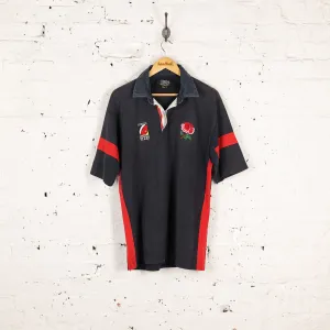 Headlock England 2004 Rugby Sevens Polo Shirt - Black - L
