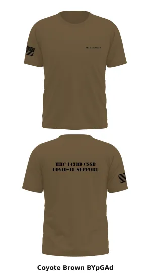 HHC 143rd CSSB Store 1 Core Men's SS Performance Tee - BYpGAd