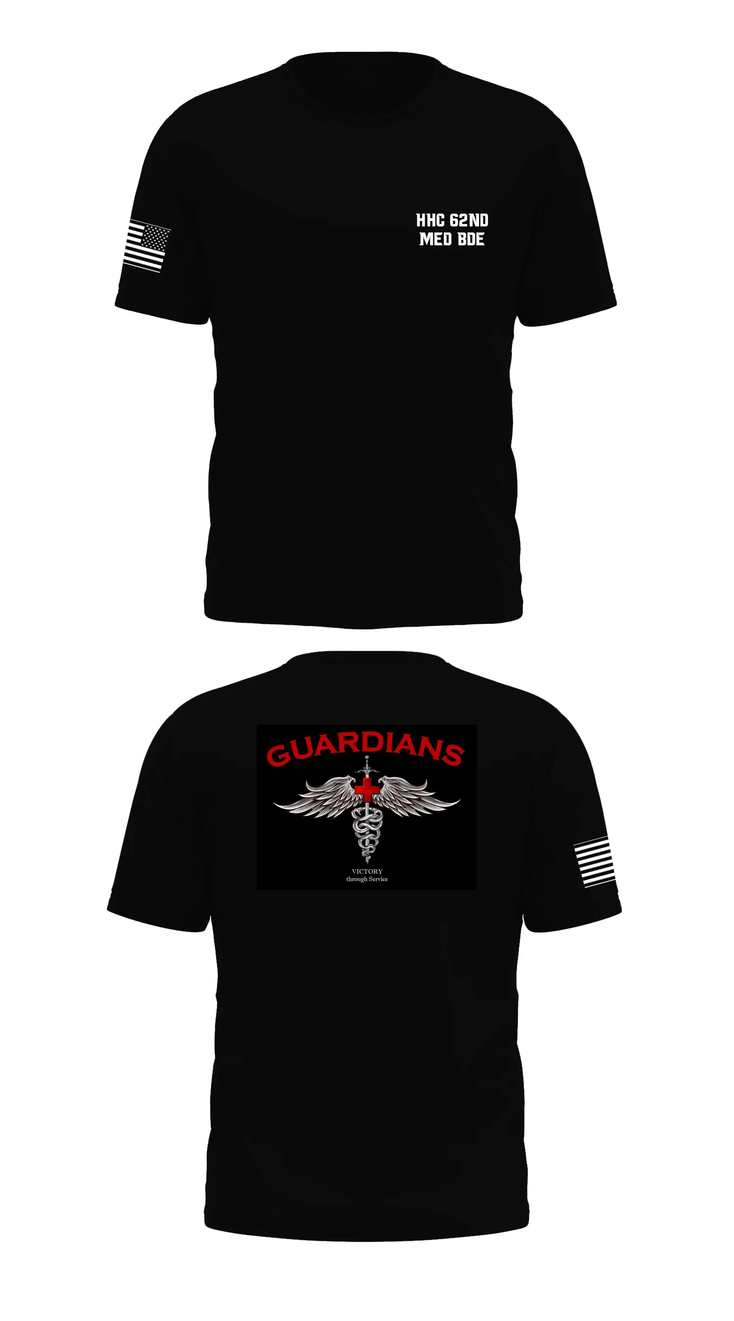 HHC, 62nd MED BDE Store 1 Core Men's SS Performance Tee - 69522622287