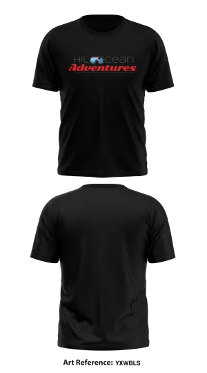Hilo Ocean Adventures Store 1 Core Men's SS Performance Tee - YXWBLs