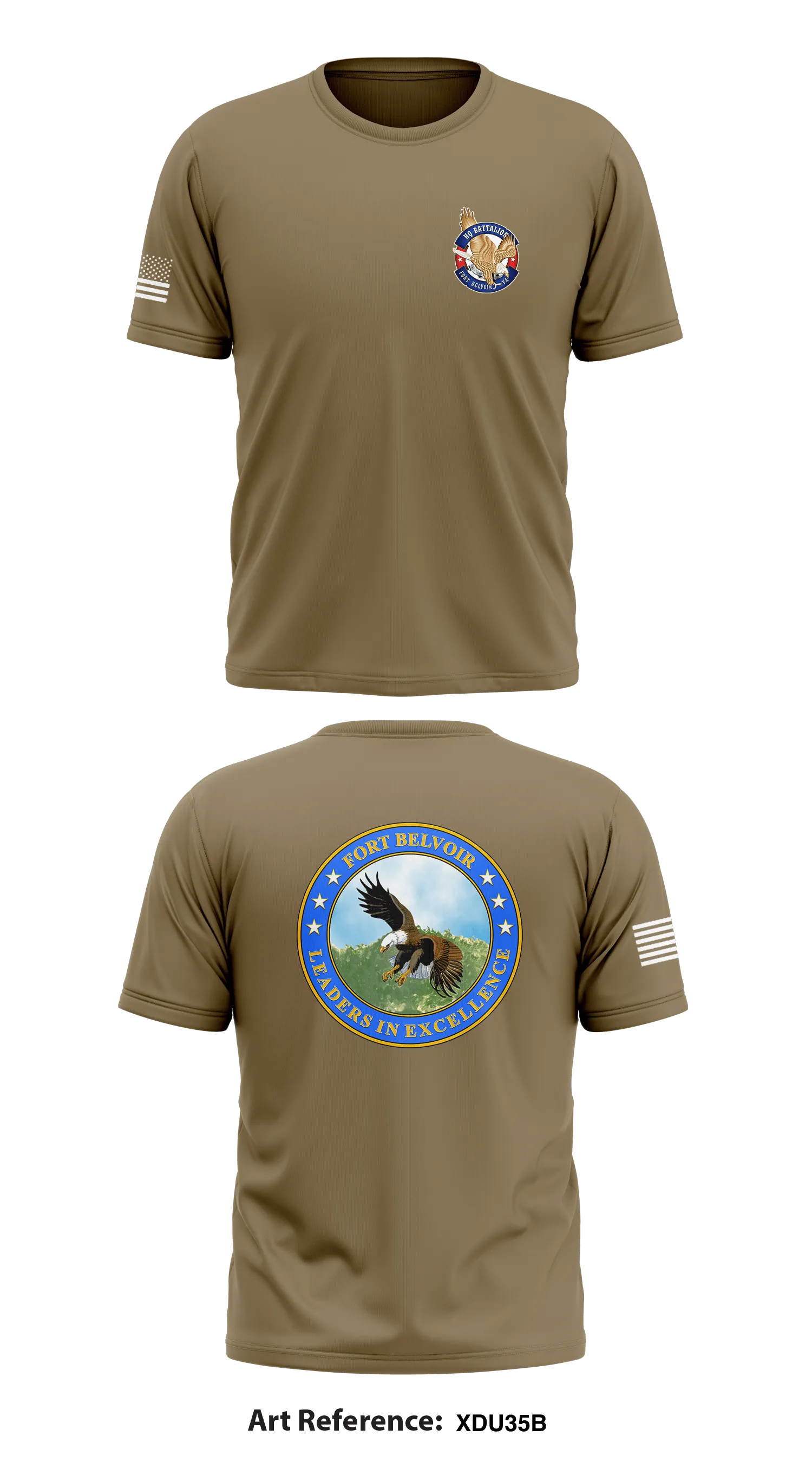HQBN, USAG Fort Belvoir Core Men's SS Performance Tee - xdu35B