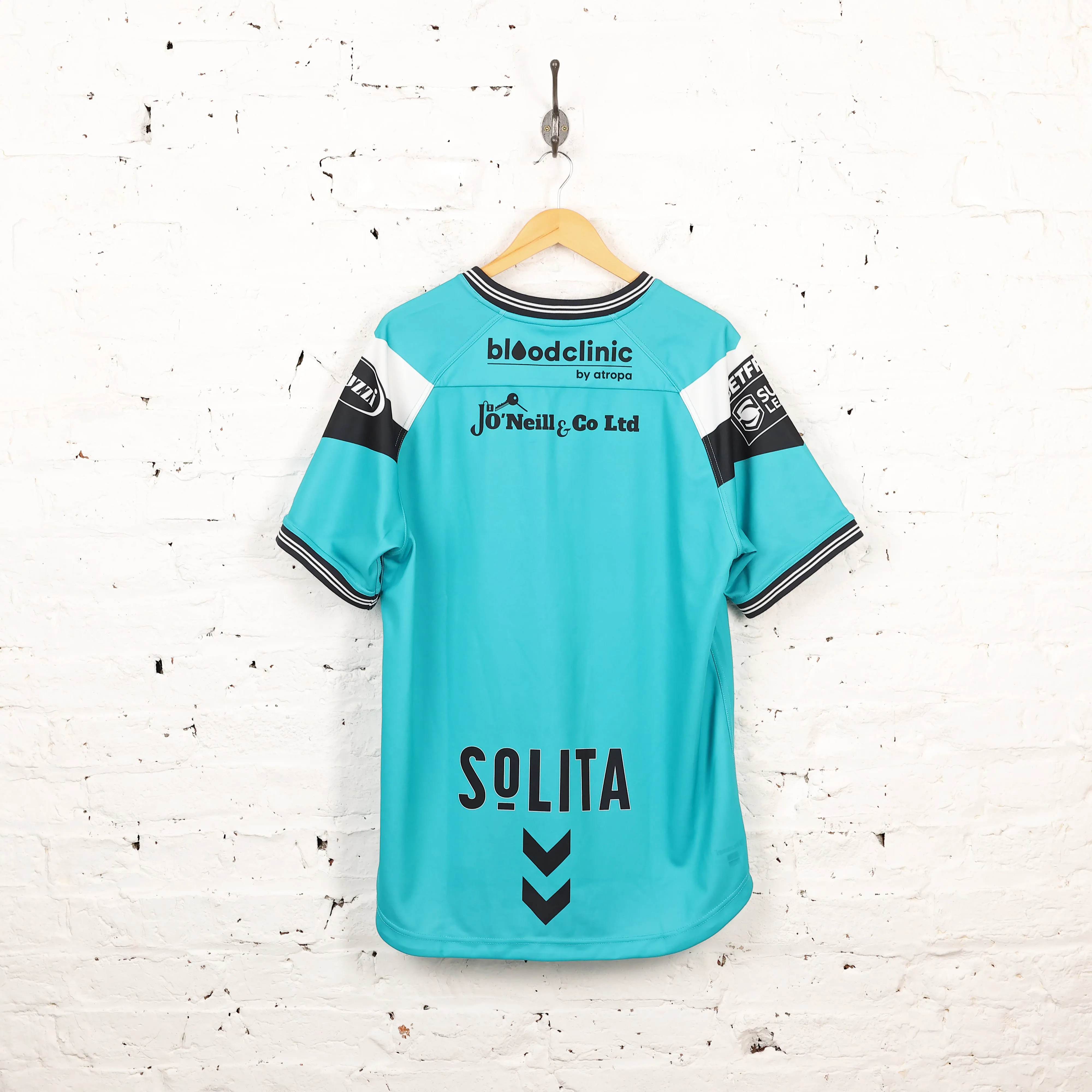 Hummel Hull FC 2021 Away Rugby Shirt - Blue - XL