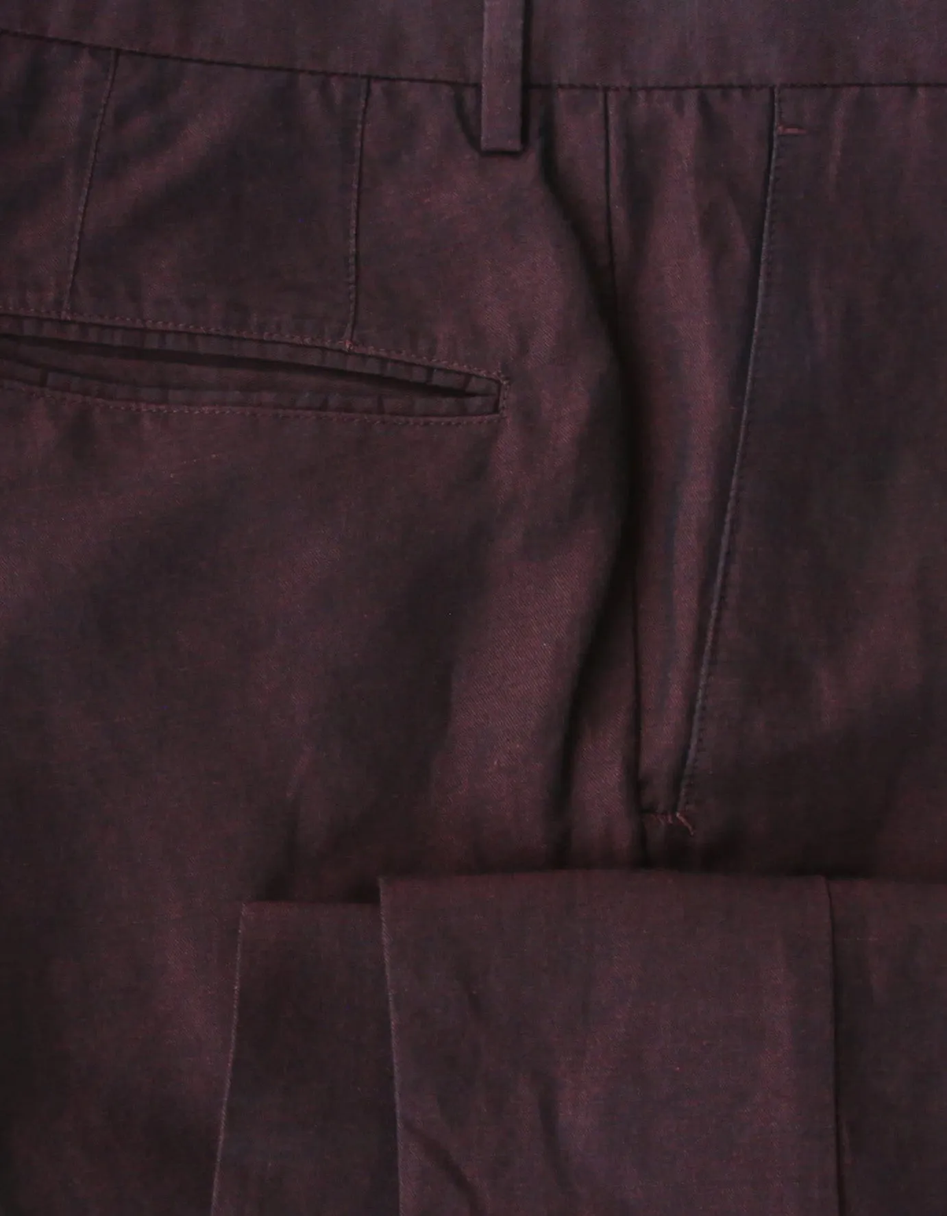 Incotex Burgundy Red Pants