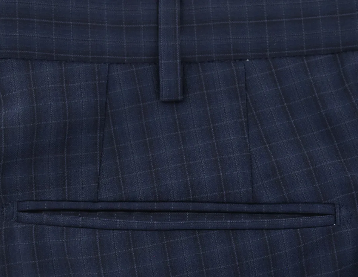Incotex Dark Blue Pants