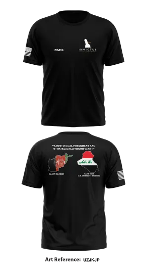 INVICTUS Platoon, Bravo Battery, 2d Battalion, 44th ADA Regiment Store 1 Core Men's SS Performance Tee - uZJkJP