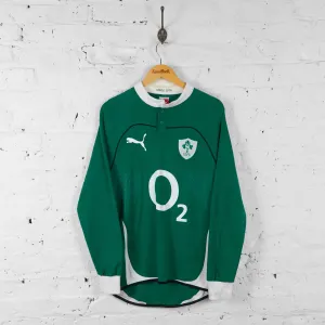 Ireland Rugby 2009 Home Shirt - Green - M