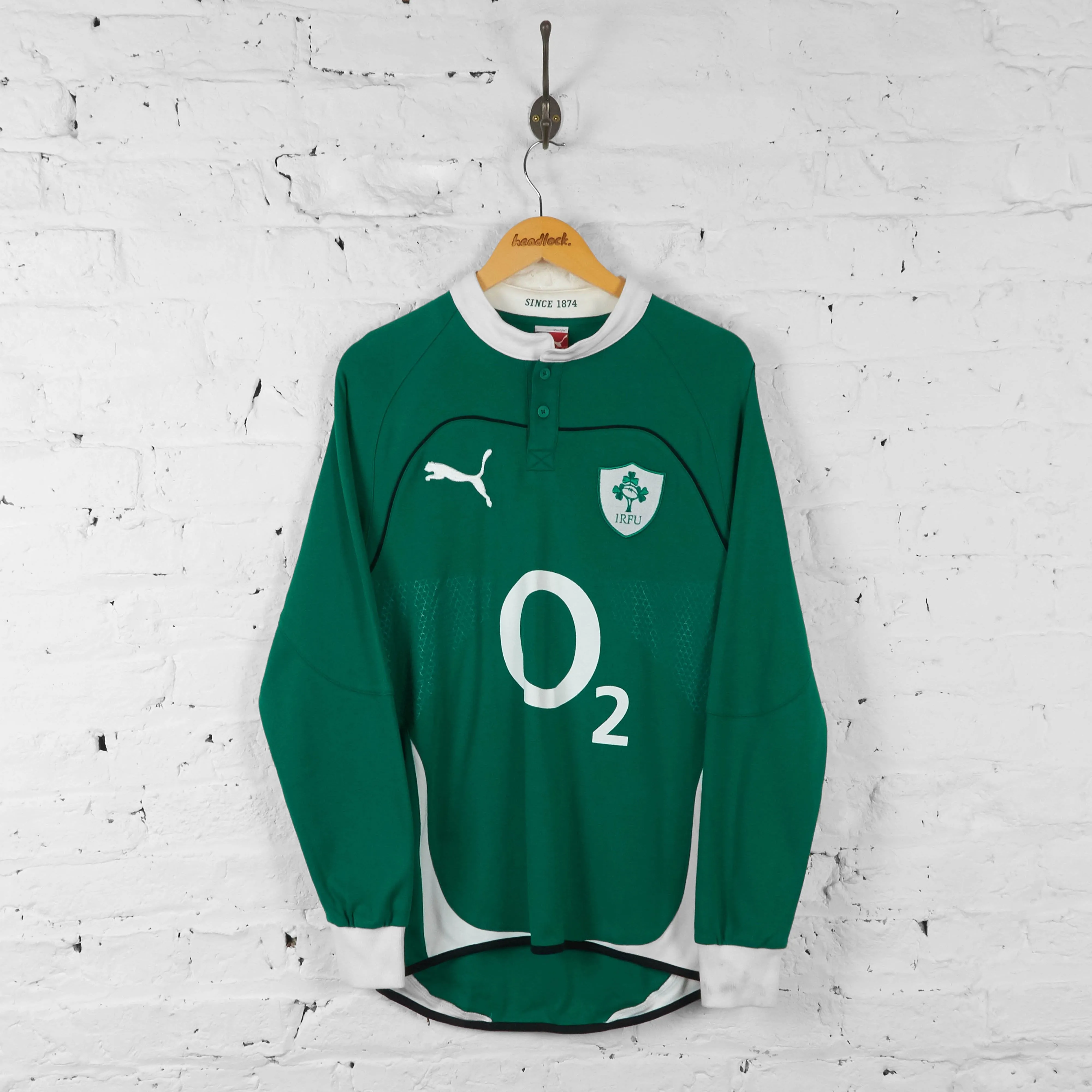 Ireland Rugby 2009 Home Shirt - Green - M